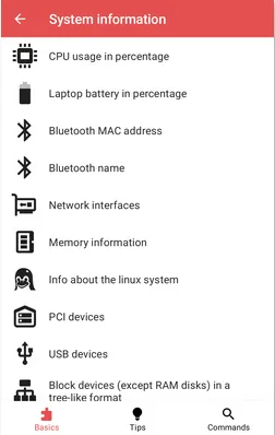 Linux Command Library command reference